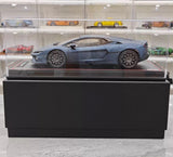 [MR Collection] 1:18 Lamborghini 2025 Temerario Matte Blue Model Car Resin