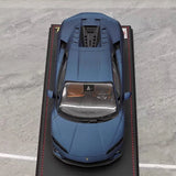 [MR Collection] 1:18 Lamborghini 2025 Temerario Matte Blue Model Car Resin