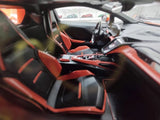[MR collection] 1:18 Lamborghini 2025 Temerario orange voiture miniature Resin