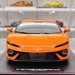 [MR Collection] 1:18 Lamborghini 2025 Temerario Orange Model Car Resin