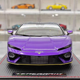 [MR Collection] 1:18 Lamborghini 2025 Temerario Purple Model Car Resin