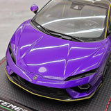[MR Collection] 1:18 Lamborghini 2025 Temerario Purple Model Car Resin
