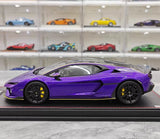 [MR Collection] 1:18 Lamborghini 2025 Temerario Purple Model Car Resin