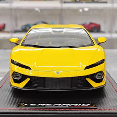 [MR Collection] 1:18 Lamborghini 2025 Temerario Yellow Model Car Resin