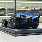 MR Kokoelma Bugatti 2021 Bolide Blue 1:18 – keräiltävä hartsimallihartsi (MR Collection)