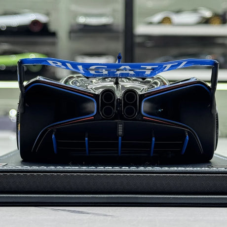 MR Kokoelma Bugatti 2021 Bolide Blue 1:18 – keräiltävä hartsimallihartsi (MR Collection)