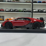 MR Collection Bugatti 2020 Chiron Pur Sport rood 1:18 – Collectible resin Model resin