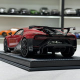 MR Collection Bugatti 2020 Chiron Pur Sport rood 1:18 – Collectible resin Model resin