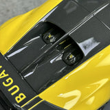 MR Collectie Bugatti 2020 Chiron Pur Sport Yellow 1:18 – Verzamelbare harsmodelresin resin (MR Collection)