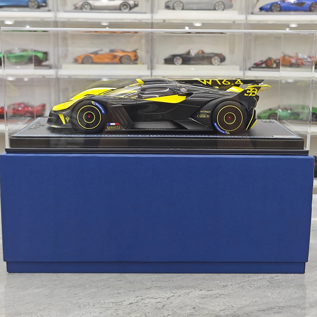 مجموعة MR Bugatti 2021 بوليد جون مولسهايم 1:18 – نموذج راتنج قابل للجمع (MR Collection)
