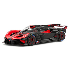 MR Kollektion Bugatti 2021 Bolide Red 1:18 – Samlarobjekt resinmodellresin (MR Collection)