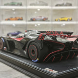MR Kollektion Bugatti 2021 Bolide Red 1:18 – Samlarobjekt resinmodellresin (MR Collection)