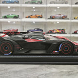 MR Kollektion Bugatti 2021 Bolide Red 1:18 – Samlarobjekt resinmodellresin (MR Collection)