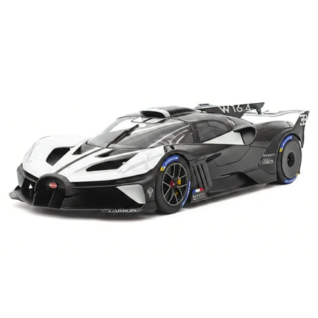 MR Collezione Bugatti 2021 Bolide White 1:18 – Resina modello in resina collezionabile (MR Collection)