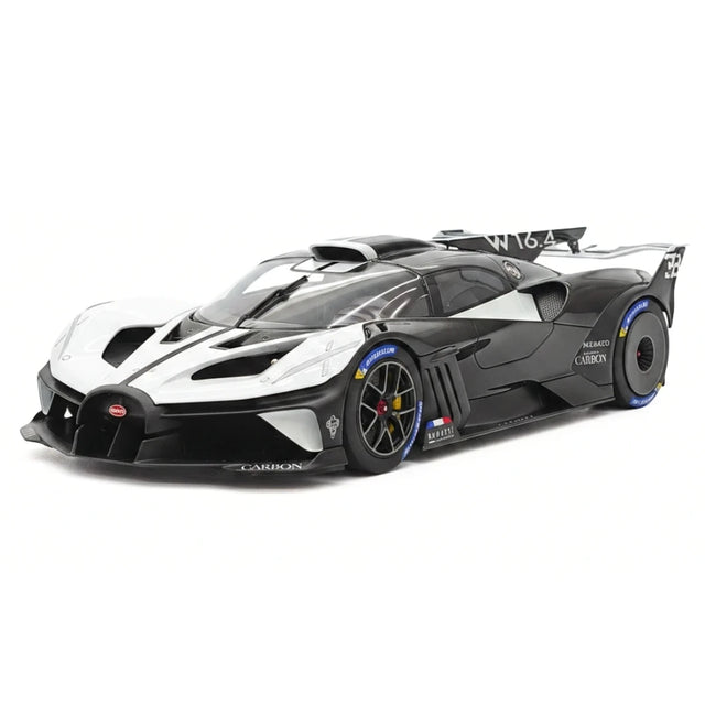 MR Collezione Bugatti 2021 Bolide White 1:18 – Resina modello in resina collezionabile (MR Collection)