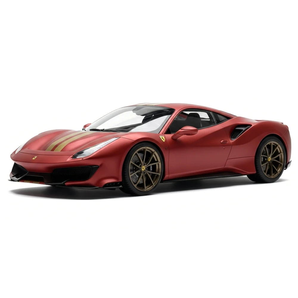 [MR Collection] 1:18 Ferrari 2019 488 Pista Red Model Car Resin