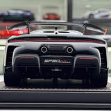 [MR Collection] 1:18 Ferrari 2023 SF90 XX Stradale argento modellino di auto resina