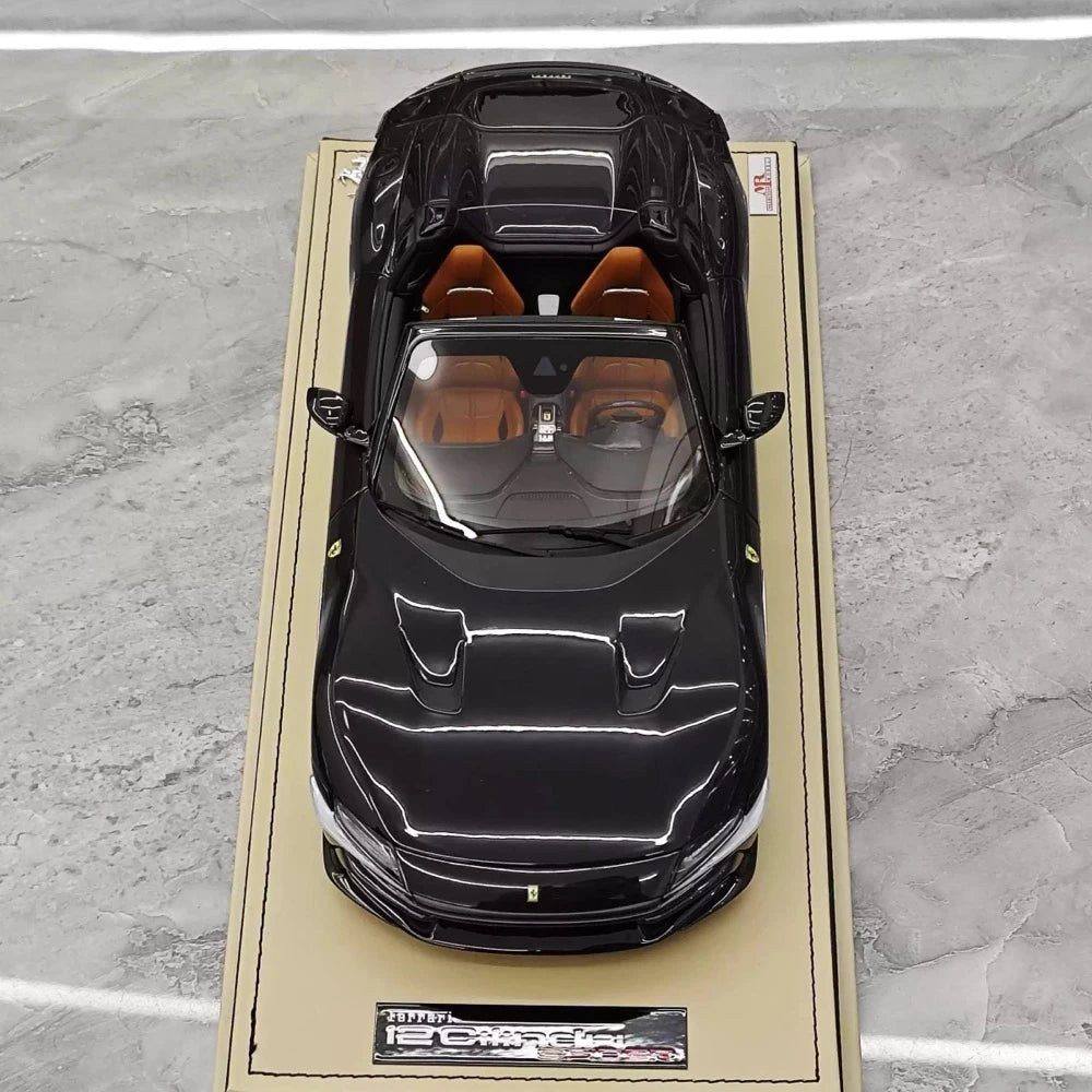 [MR Collection] 1:18 Ferrari 2024 12Cilindri Spider Black Model Car Resin