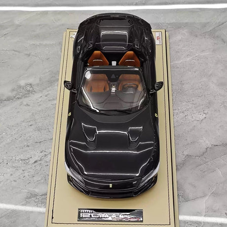 [MR Collection] 1:18 Ferrari 2024 12Cilindri Spider Black Model Car Resin
