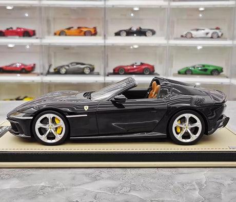 [MR Collection] 1:18 Ferrari 2024 12Cilindri Spider Black Model Car Resin