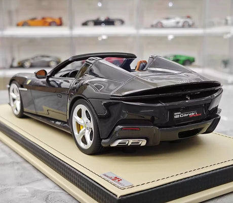 [MR Collection] 1:18 Ferrari 2024 12Cilindri Spider Black Model Car Resin