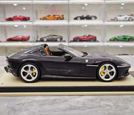 [MR Collection] 1:18 Ferrari 2024 12Cilindri Spider Black Model Car Resin