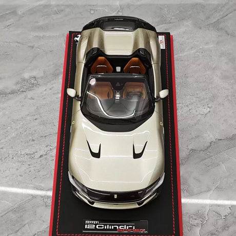 [MR Collection] 1:18 Ferrari 2024 12Cilindri Spider Gold Model Car Resin