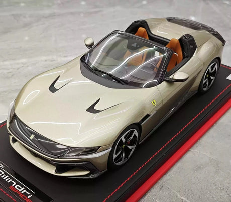 [MR Collection] 1:18 Ferrari 2024 12Cilindri Spider Gold Model Car Resin