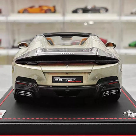 [MR Collection] 1:18 Ferrari 2024 12Cilindri Spider Gold Model Car Resin