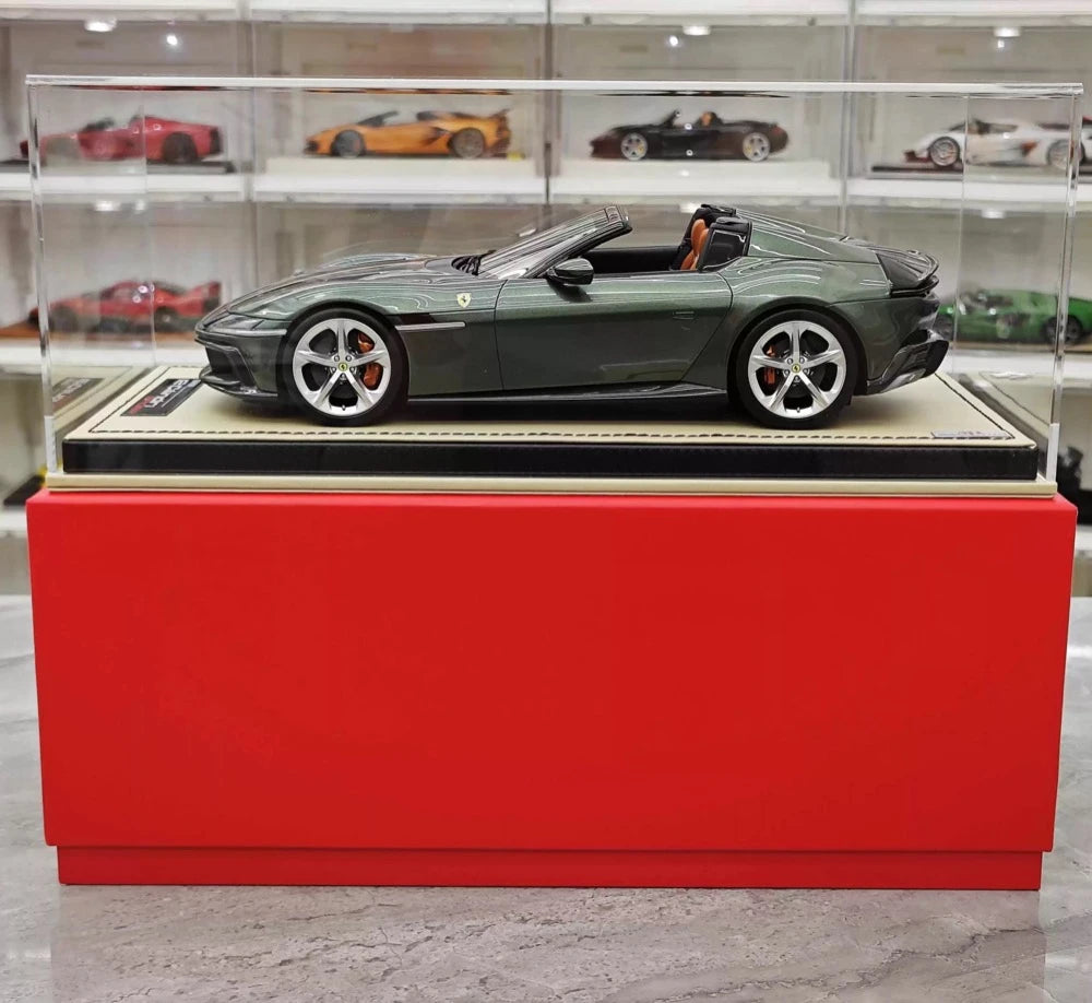 [MR Collection] 1:18 Ferrari 2024 12Cilindri Spider Green Model Car Resin