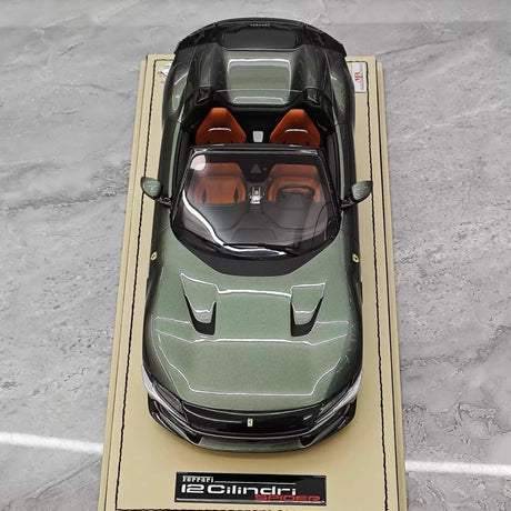 [MR Collection] 1:18 Ferrari 2024 12Cilindri Spider Green Model Car Resin