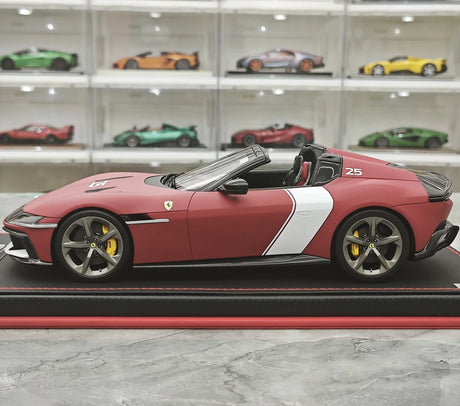 MR Collezione Ferrari 2024 12Cilindri Spider Rosso Corsa 1:18 – Modello in resina collezionabile (MR Collection)