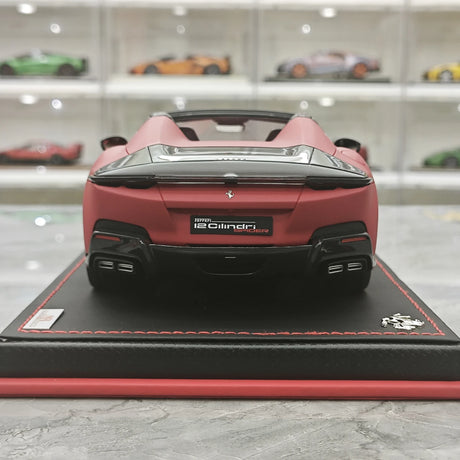 MR Collezione Ferrari 2024 12Cilindri Spider Rosso Corsa 1:18 – Modello in resina collezionabile (MR Collection)
