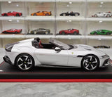 [MR Collection] 1:18 Ferrari 2024 12Cilindri Spider Silver Model Car Resin