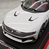 [MR Kollektion] 1:18 Ferrari 2024 12Cilindri Spider vit modellbil harts
