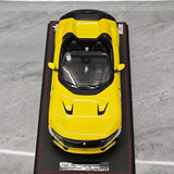 [MR Collection] 1:18 Ferrari 2024 12Cilindri Spider Yellow Model Car Resin
