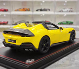 [MR Collection] 1:18 Ferrari 2024 12Cilindri Spider Yellow Model Car Resin