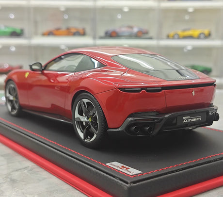 MR Collezione Ferrari 2025 Amalfi Coupe Rosso Portofino 1:18 – Modello in resina collezionabile (MR Collection)