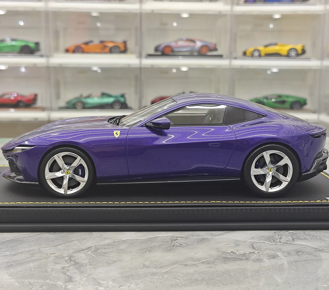 MR Collezione Ferrari 2025 Amalfi Coupé Violetto Dino 1:18 – Modello in resina collezionabile (MR Collection)