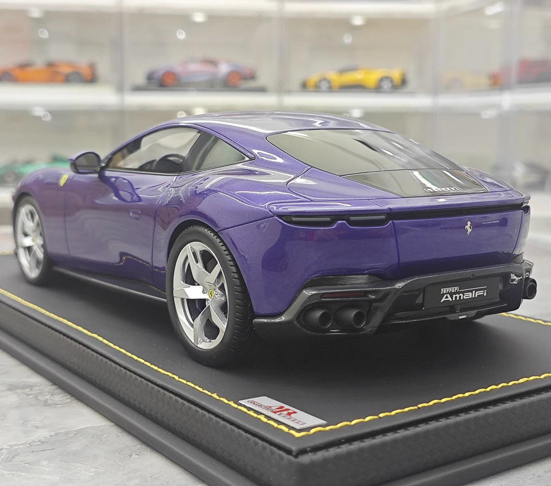 MR Collezione Ferrari 2025 Amalfi Coupé Violetto Dino 1:18 – Modello in resina collezionabile (MR Collection)