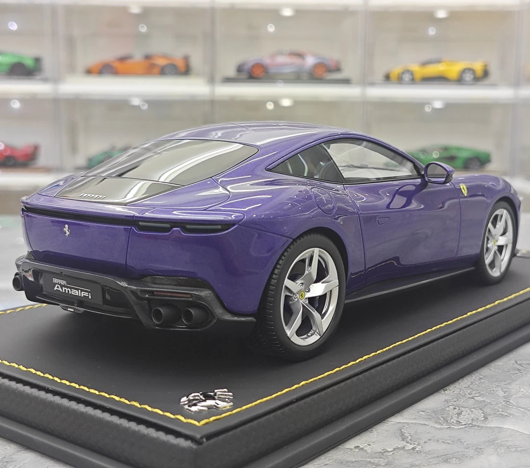 MR Collezione Ferrari 2025 Amalfi Coupé Violetto Dino 1:18 – Modello in resina collezionabile (MR Collection)