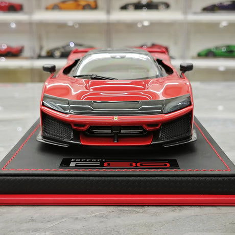 MR Collezione Ferrari 2025 F80 Coupe Rosso Supercar 1:18 – Modello in resina collezionabile (MR Collection)