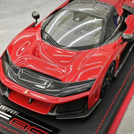 MR Collezione Ferrari 2025 F80 Coupe Rosso Supercar 1:18 – Modello in resina collezionabile (MR Collection)