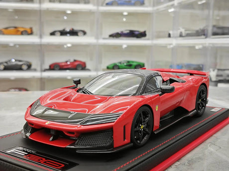 MR Collezione Ferrari 2025 F80 Coupe Rosso Supercar 1:18 – Modello in resina collezionabile (MR Collection)