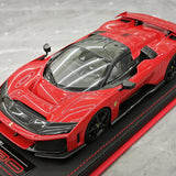 MR Collezione Ferrari 2025 F80 Coupe Rosso Supercar 1:18 – Modello in resina collezionabile (MR Collection)