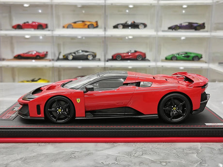 MR Collezione Ferrari 2025 F80 Coupe Rosso Supercar 1:18 – Modello in resina collezionabile (MR Collection)
