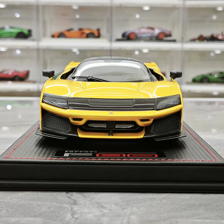 MR Collezione Ferrari 2025 F80 Coupe Giallo 1:18 – Modello in resina collezionabile (MR Collection)