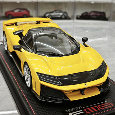 MR Collezione Ferrari 2025 F80 Coupe Giallo 1:18 – Modello in resina collezionabile (MR Collection)