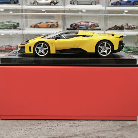 MR Collezione Ferrari 2025 F80 Coupe Giallo 1:18 – Modello in resina collezionabile (MR Collection)
