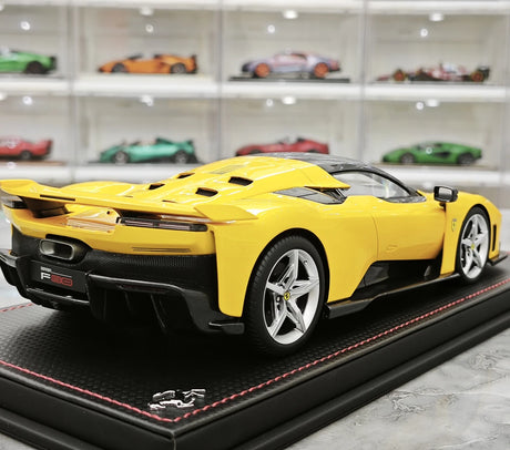 MR Collezione Ferrari 2025 F80 Coupe Giallo 1:18 – Modello in resina collezionabile (MR Collection)